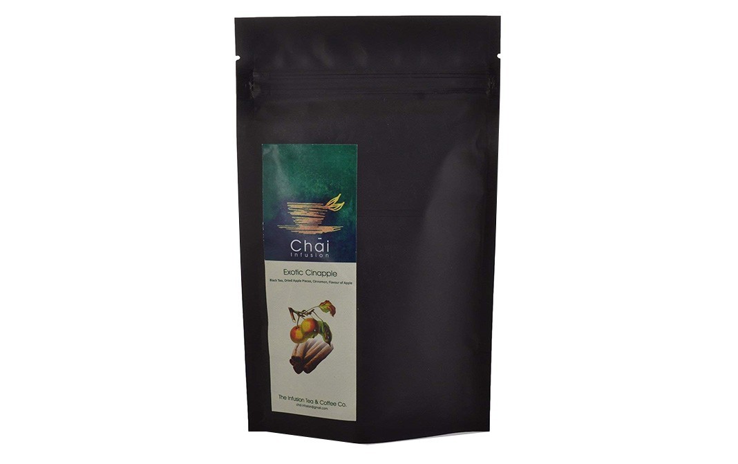 Chai Infusion Exotic Cinaaple Black Tea    Pack  50 grams